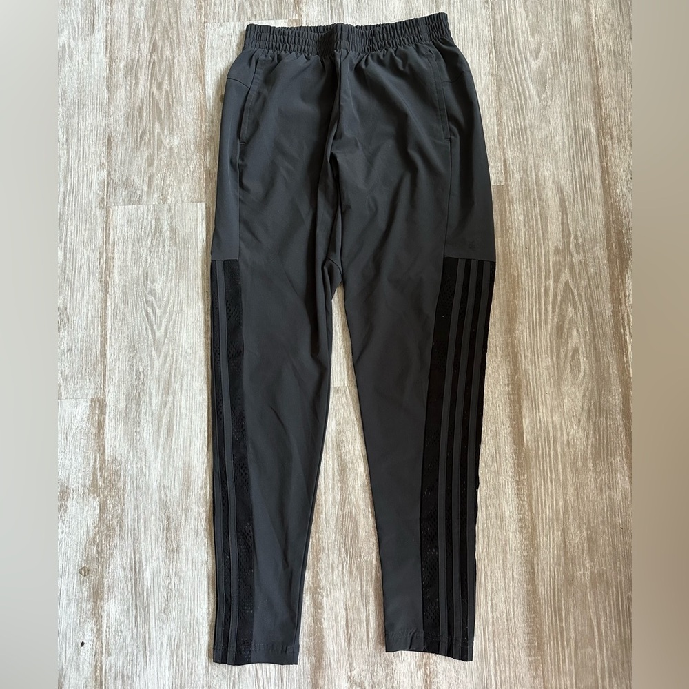 Adidas women’s black and Gray Track Pants